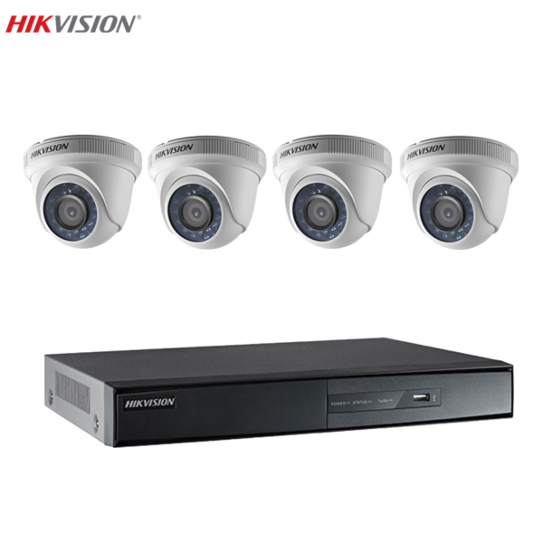 Bộ 4 camera Hikvision
