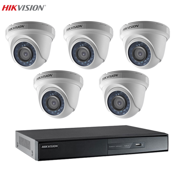 Bộ 5 camera Hikvision giá rẻ, chất lượng